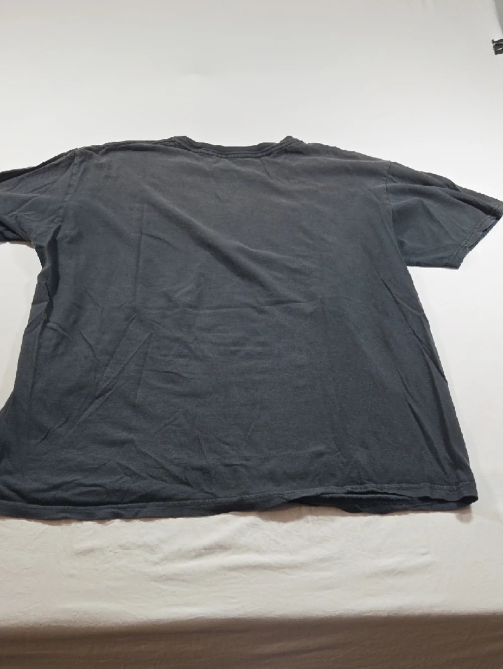 Jimi Hendrix Black Graphic Short Sleeve Tee Distressed - Picture 5 of 6
